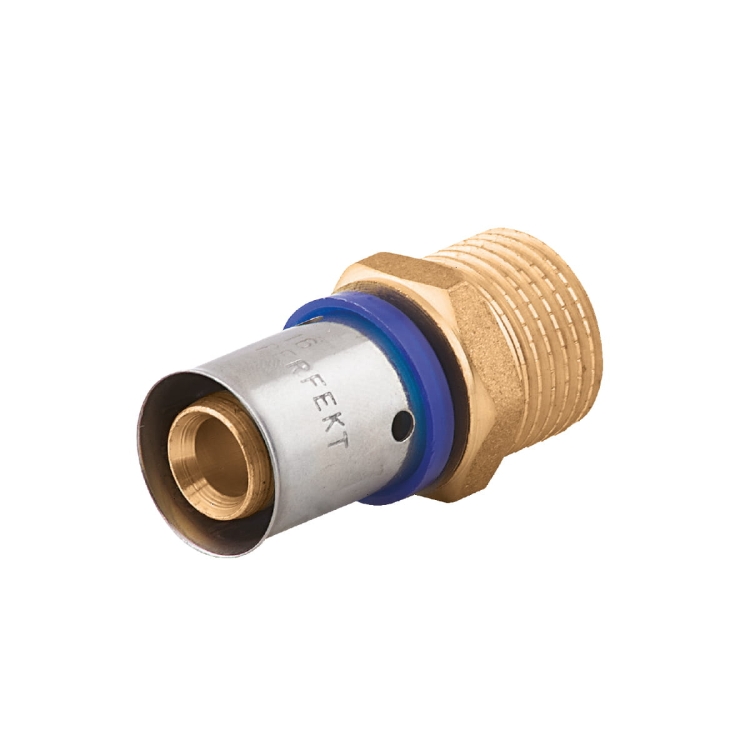Złączka gz 16x1/2" zaprasowywana pex 731 PERFEXIM