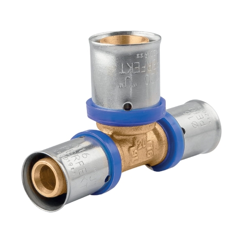 Trójnik redukcyjny 32x20x32 zaprasowywany pex 73C PERFEXIM