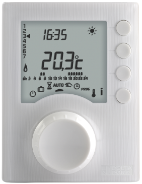 Termostat TYBOX 117+ tygodniowy przewodowy 6053072 Delta Dore