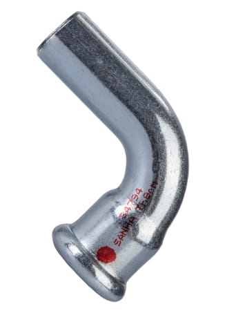 Łuk jednokielichowy 90° 22 SANHA-THERM 124001A22