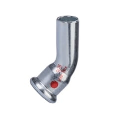 Łuk jednokielichowy 45° 18 SANHA-THERM 12404018