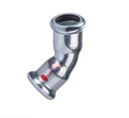 Łuk dwukielichowy 45° 28 SANHA-THERM 12404128