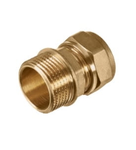 Nypel 22x1 gz do miedzi CU skręcany 271-1"X22 LECHAR