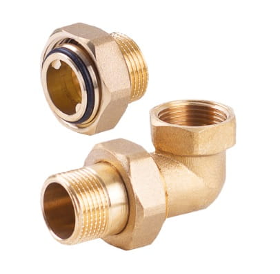 Śrubunek 3/4 mosiężny kolanowy o-ring 1048 PERFEXIM