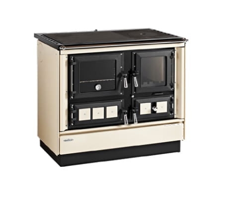 KVS MORAVIA piecokuchnia na drewno/brykiet z piekarnikiem typ 9112 beżowy