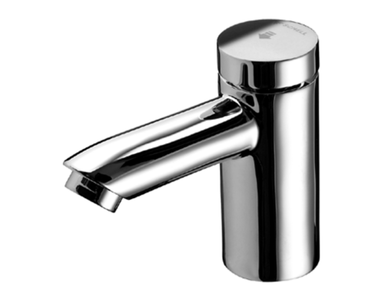 Bateria umywalkowa samozamykająca Petit SC, 1/2", chrom 021220699 SCHELL