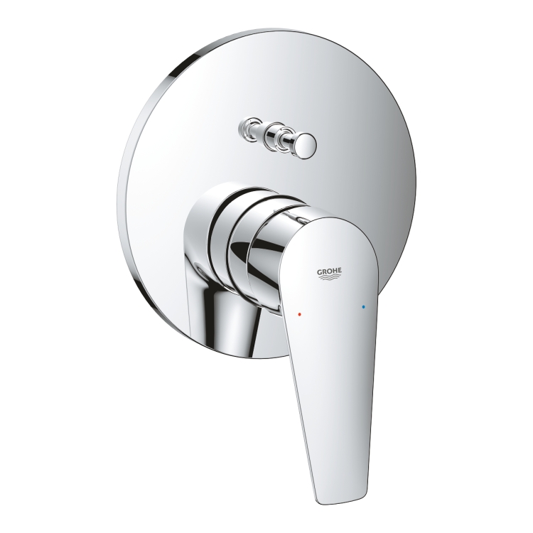 Bateria podtynkowa BauEdge, jednouchwytowa, do dwóch wyjść wody 24162001 GROHE