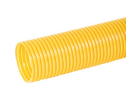 Rura drenarska PVC, DN/OD 100×91, zwój 50 m, SN4, typ TP (perforacja 360°), falista, kolor żółty 1511925740 KACZMAREK