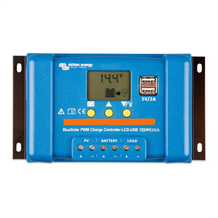 BlueSolar PWM-LCD USB 12/24V-20A