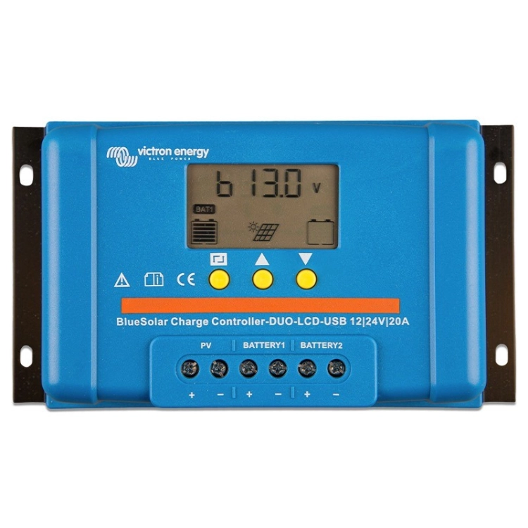 Regulator PWM DUO LCD USB 12/24V-20A
