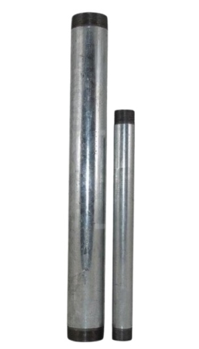 Króciec ocynkowany 1/2x150 cm dwustronnie gwintowany AGAFLEX
