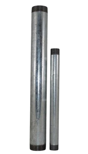 Króciec ocynkowany 1/2x45 cm dwustronnie gwintowany AGAFLEX