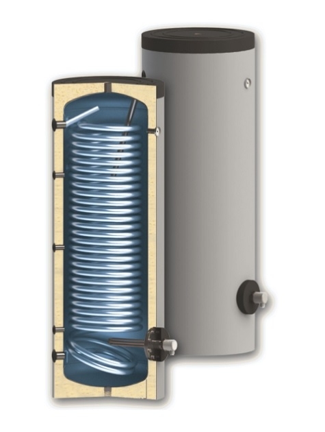 OEM ENERGY ZB-26-0523 pionowy podgrzewacz wody emaliowany OEM CERAMIC V2 HP MAX 521 G z 1 MAXI wężownicą 500 l