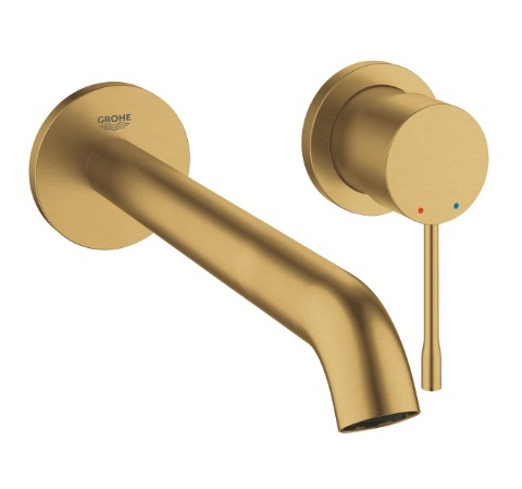 Bateria umywalkowa Essence 2-otworowa, rozmiar L, brushed cool sunrise, wylewka 230 mm 19967GN1 GROHE