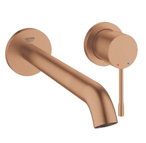 Bateria umywalkowa Essence 2-otworowa, rozmiar L, brushed warm sunset, wylewka 230 mm 19967DL1 GROHE
