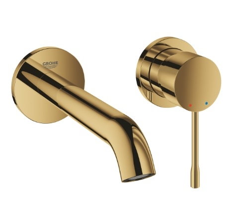 Bateria umywalkowa Essence 2-otworowa, rozmiar M, cool sunrise, wylewka 183 mm 19408GL1 GROHE