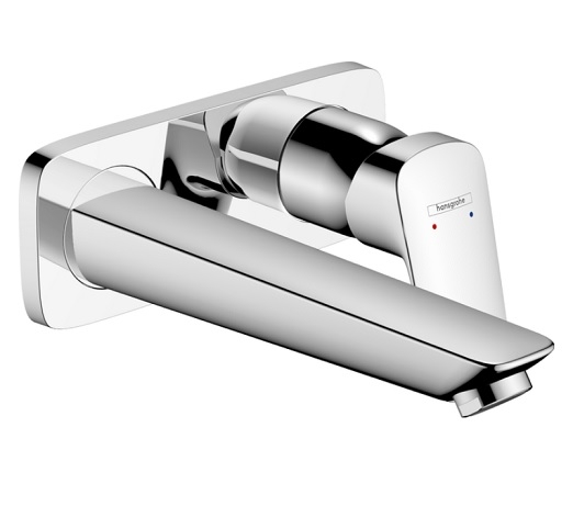 Bateria umywalkowa Logis jednouchwytowa, podtynkowa, wylewka 19,5 cm, element zewnętrzny 71220000 HANSGROHE