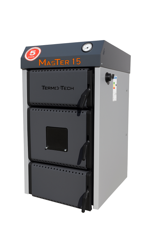 TERMO-TECH kocioł na pellet/drewno MASTER+ 15 kW