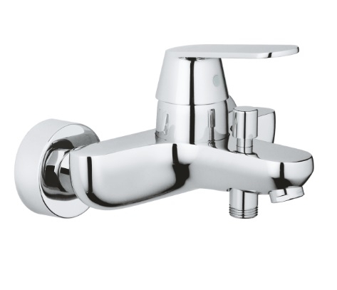 Bateria wannowa Eurosmart Cosmopolitan, jednouchwytowa, montaż ścienny, kolor chrom 32831000 GROHE