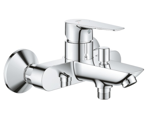 Bateria wannowa BauEdge, jednouchwytowa, głowica 35 mm, kolor chrom 23604001 GROHE