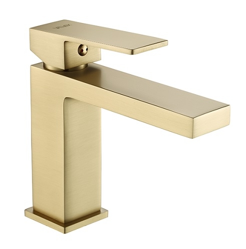 Bateria umywalkowa ARS, stojąca, bez korka spustowego, kolor Brushed Gold 2420450 VALVEX