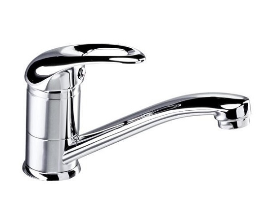 Bateria umywalkowa Galeo, ścienna dwuotworowa, z krótką obrotową wylewką, kolor chrom 2441420 VALVEX