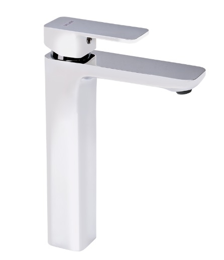 Bateria umywalkowa Loft White, stojąca wysoka, kolor Whitechrom 2456510 VALVEX