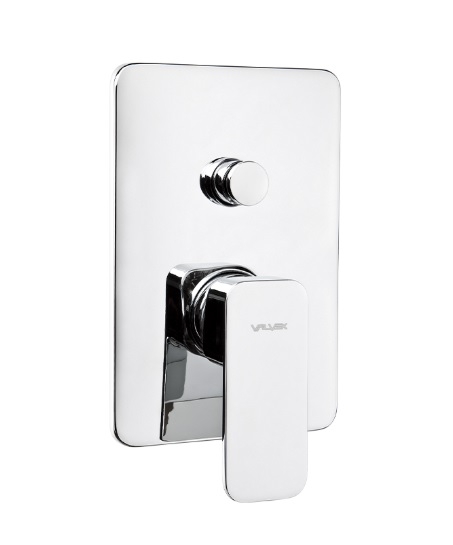 Bateria wannowo-prysznicowa Loft, podtynkowa, kolor chrom 2454980 VALVEX