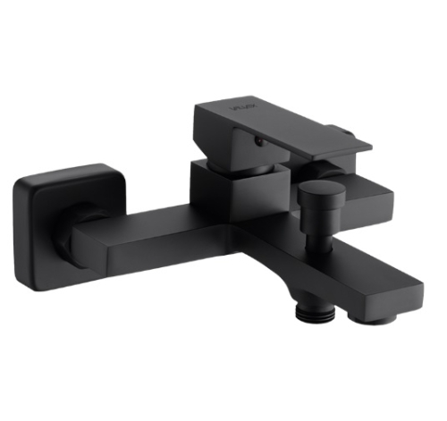 Bateria wannowa ARS Black, bez akcesoriów, kolor czarny mat 2420420 VALVEX