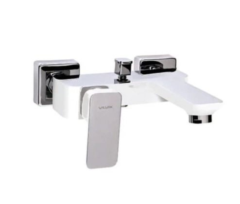 Bateria wannowa Loft White, kolor biały/chrom 2456520 VALVEX