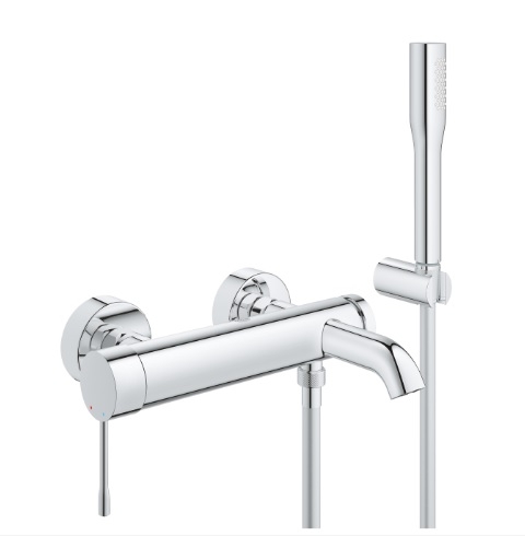 Bateria wannowa Essence New, jednouchwytowa, z zestawem punktowym, kolor chrom 33628001 GROHE