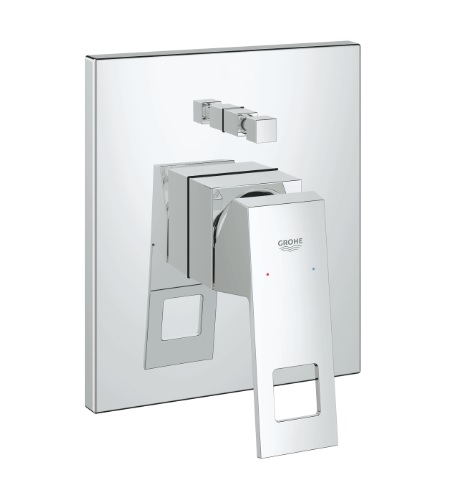 Bateria wannowa EuroCube, jednouchwytowa, kolor chrom 19896000 GROHE