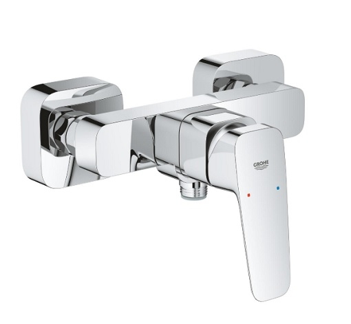 Bateria prysznicowa Cubeo, jednouchwytowa, kolor chrom 1018240000 GROHE