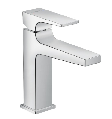 Bateria umywalkowa Metropol 110, jednouchwytowa, z kompletem odpływowym Push-Open, uchwyt jednoramienny, kolor chrom 32507000 HANSGROHE