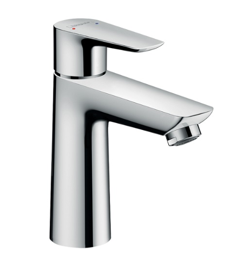 Bateria umywalkowa Talis E 110, jednouchwytowa, z kompletem odpływowym Push-Open, DN15, kolor chrom 71711000 HANSGROHE