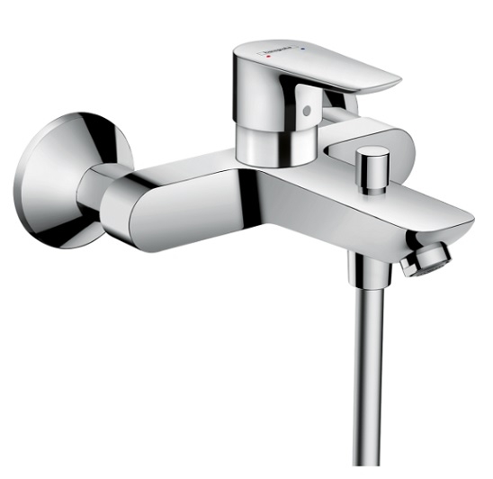Bateria wannowa Talis E, jednouchwytowa, DN15, montaż natynkowy, kolor chrom 71740000 HANSGROHE