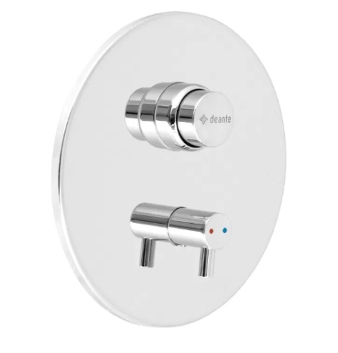 Bateria prysznicowa czasowa, podtynkowa, z regulacją temperatury, kolor chrom BBH_048P DEANTE