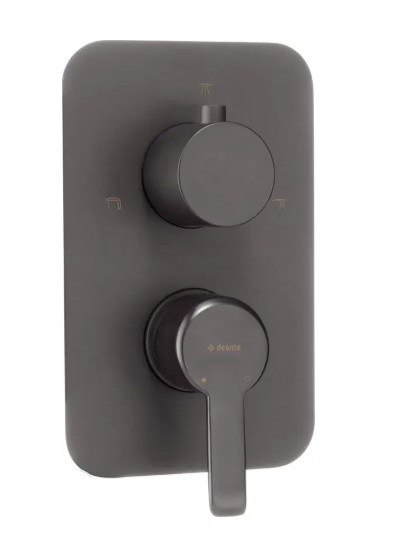 Element zewnętrzny do BOXa mieszaczowego Arnika, kolor titanium BXY_DQAM DEANTE