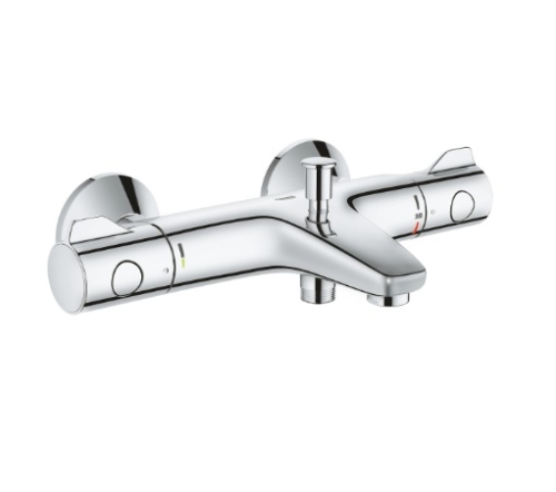 Bateria wannowa Grohtherm 800 termostatyczna, DN 15, przełącznik wanna/prysznic, kolor chrom 34567000 GROHE