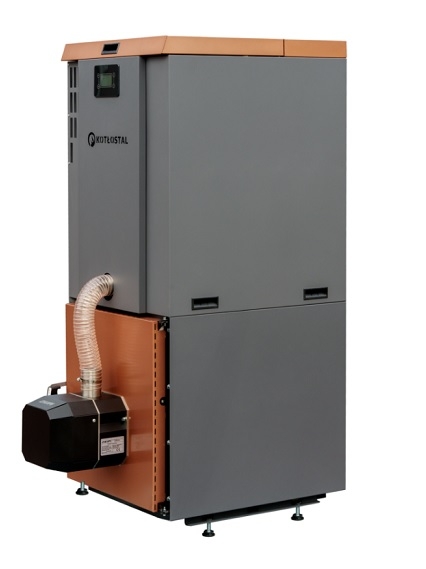 KOTŁOSTAL kocioł na pellet K-STAL COMPACT 10 kW palnik KIPI