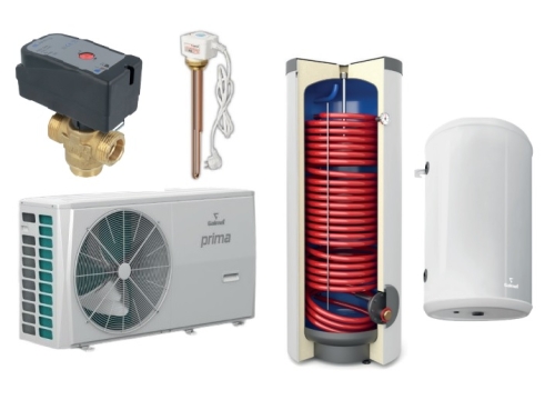 Pompa ciepła monoblok PRIMA 10GT 10 kW 1-fazowa 230 V R32 G200 B60 Smart Home Sinum Lite SG-000046S GALMET