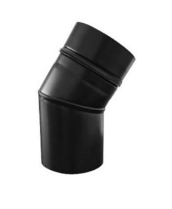 Kolano 30° czarne DN 80 BERTRAMS