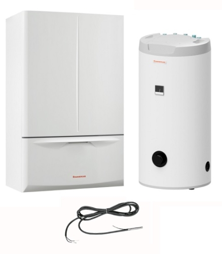 IMMERGAS PAKIET STANDARD 99000244 kocioł gazowy Extra 12 + zasobnik UBS125V3 c.w.u. 125 l + sonda kontaktowa