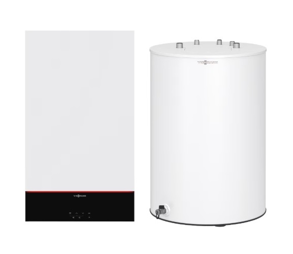 VIESSMANN PAKIET VITODENS 100-W 3,2-25kW VITOCELL 100L kocioł gazowy + zasobnik c.w.u. typ CUGA 100l Z031459