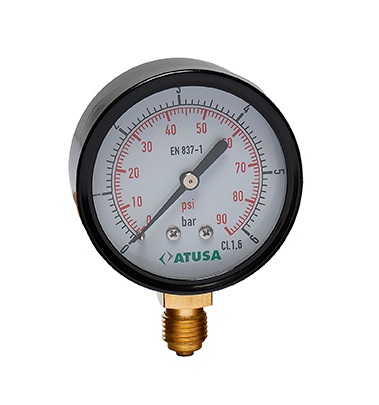 Manometr M63 10 bar (radialny-lizak) VS420010 ATUSA