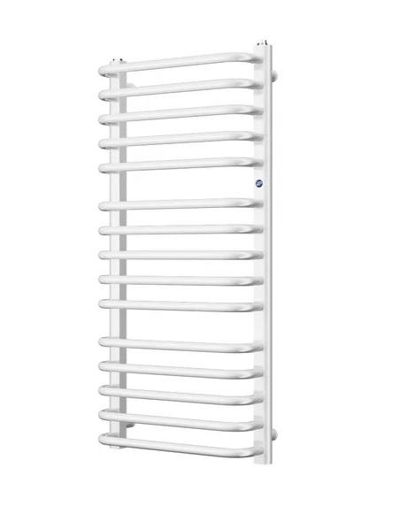 INSTAL-PROJEKT grzejnik łazienkowy BOLERO 1038x500mm rozstaw podłączeń D450mm, kolor C35 biały połysk