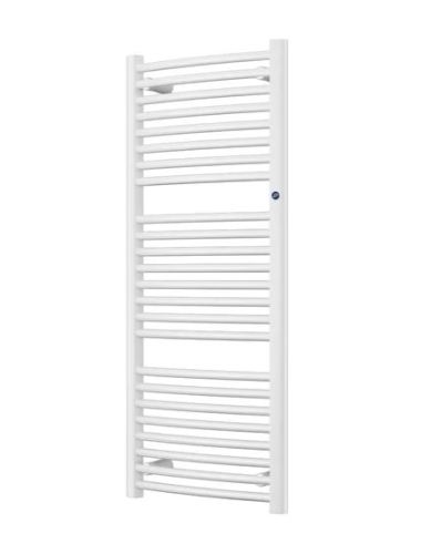 INSTAL-PROJEKT grzejnik łazienkowy OMEGA-R 915x500mm rozstaw podłączeń D450mm, kolor C35 biały połysk