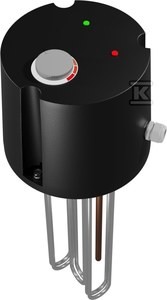 KOMPLET ELE Z GRZAŁKĄ 3KW FLANSZ FI180