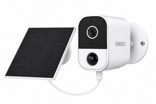 Kamera SMART bateryjna z panelem solarnym i wifi 4MP, zewnętrzna ECAM-SOLAR ENGO