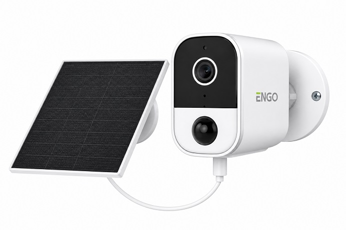Kamera SMART bateryjna z panelem solarnym i wifi 4MP, zewnętrzna ECAM-SOLAR ENGO